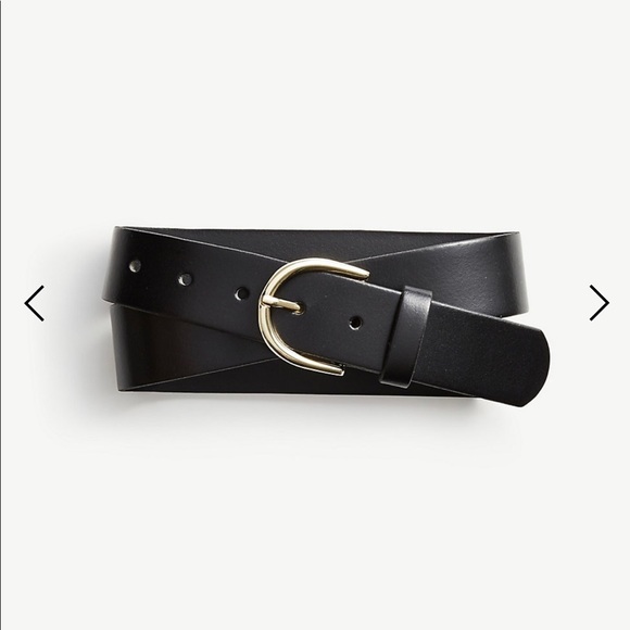 Ann Taylor wide leather Trouser belt - Picture 1 of 16